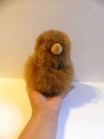 Alpaca Stuffed Toy - Brown Chick