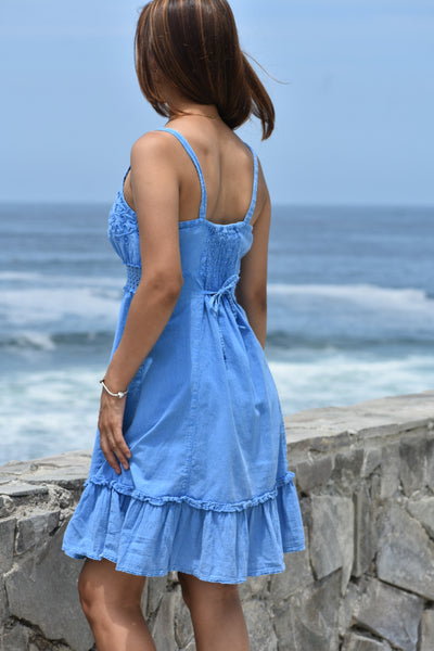 Ocean Blue Mini dress
