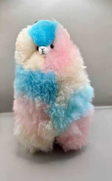 Alpaca Stuffed Toy Cotton Candy - 20 inch