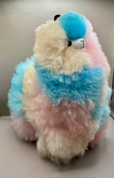 Alpaca Stuffed Toy Cotton Candy - 20 inch