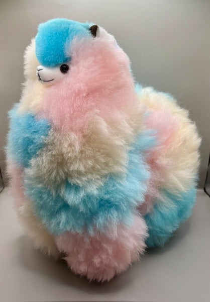 Alpaca Stuffed Toy Cotton Candy - 20 inch