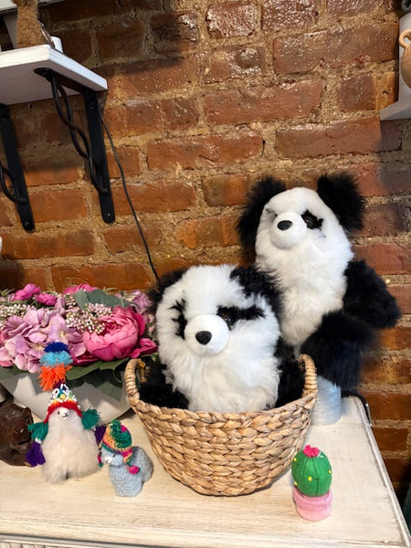 Alpaca Stuffed Toy - Panda  Bear