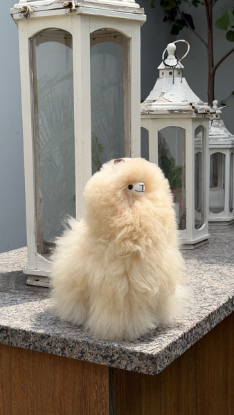 Alpaca Stuffed Toy - Beige - Champagne  Alpaca- 15 inch