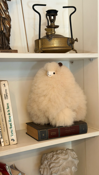 Alpaca Stuffed Toy - Beige - Champagne  Alpaca- 15 inch