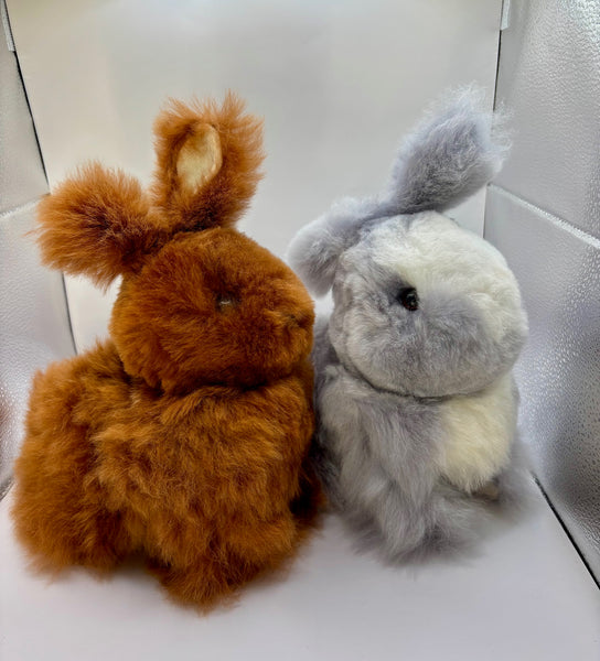 Alpaca Stuffed Toy - Bunny Color "Brown"