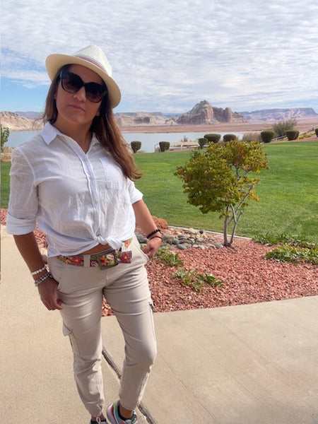 Lilja Embroidered Belt