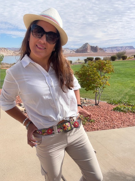 Lilja Embroidered Belt