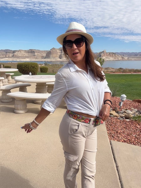 Lilja Embroidered Belt