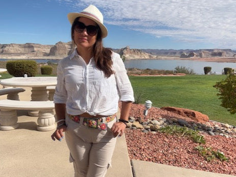 Lilja Embroidered Belt