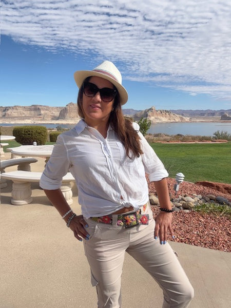 Lilja Embroidered Belt