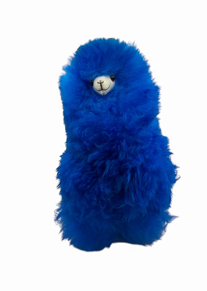 Alpaca Stuffed Toy - Blue Alpaca 20"