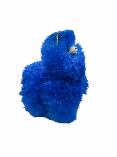 Alpaca Stuffed Toy - Blue Alpaca 20"