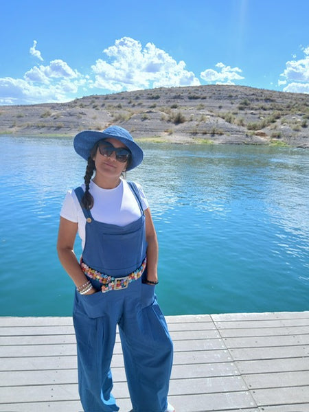 Meadow Embroidered Belt