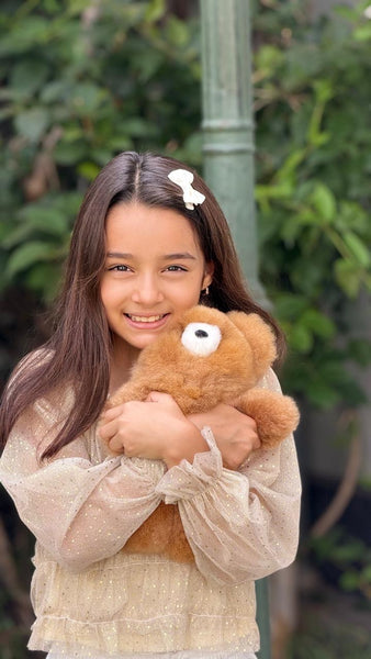 Alpaca Stuffed Toy - Brown Bear