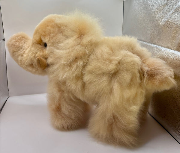 Alpaca Woolly Mammoth Champagne Beige Color