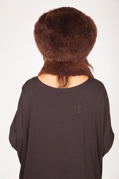 Alpaca Russian Hat - Brown