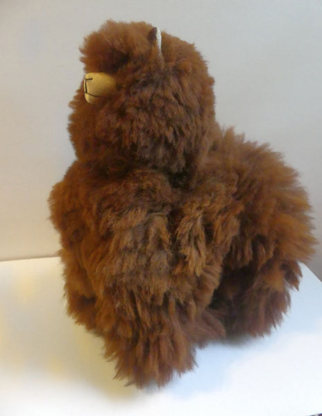 Alpaca Stuffed Toy - Brown Alpaca