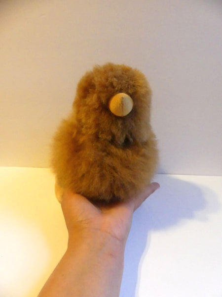 Alpaca Stuffed Toy - Brown Chick