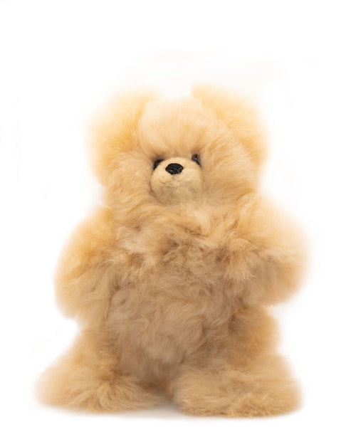 Alpaca Stuffed Toy - Natural Color Bear
