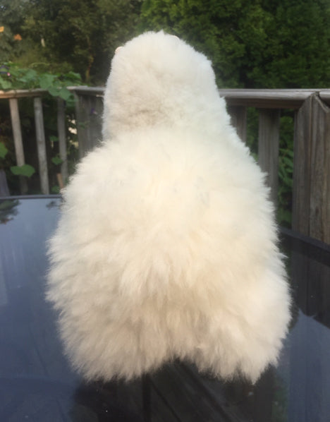 Alpaca Stuffed Toy - White Alpaca- 20 inch