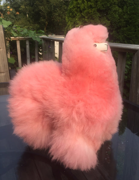 Alpaca Stuffed Toy - Pink Alpaca