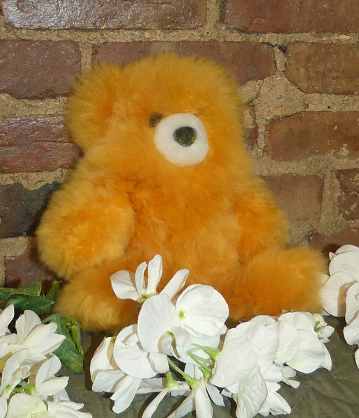 Alpaca Stuffed Toy - Yellow Bear