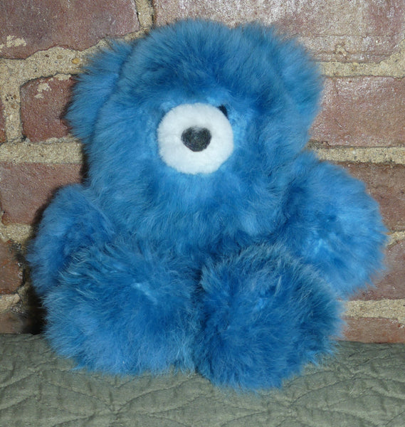 Alpaca Stuffed Toy - Blue Bear