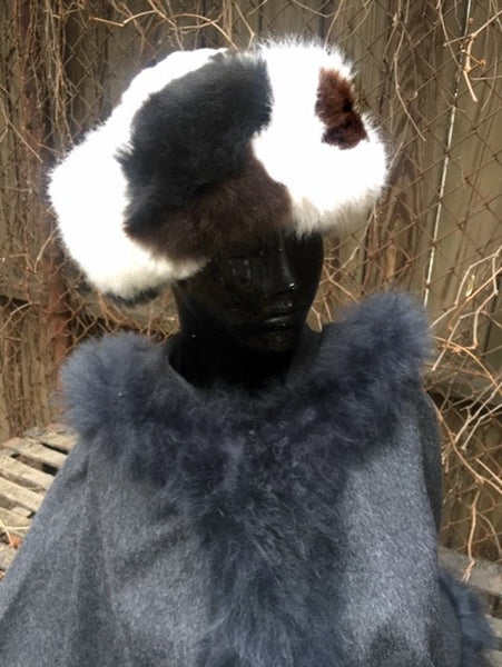 Alpaca Russian Hat - Spotted
