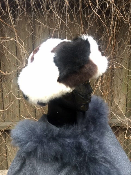Alpaca Russian Hat - Spotted