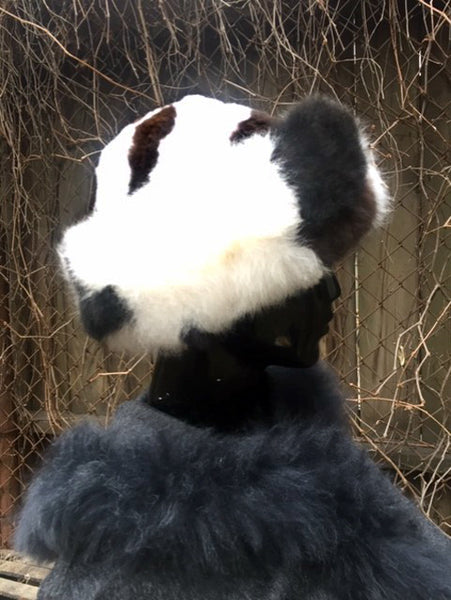 Alpaca Russian Hat - Spotted