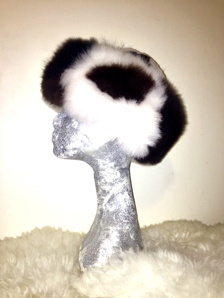 Alpaca Russian Hat - Spotted