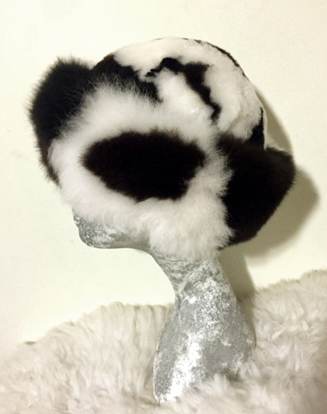 Alpaca Russian Hat - Spotted