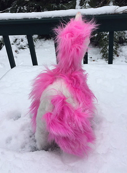 Alpaca Stuffed Toy - Unicorn Pink