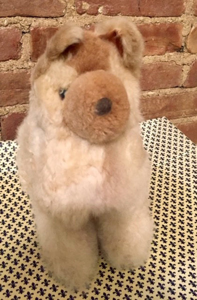 Alpaca Stuffed Toy - Wolf Beige